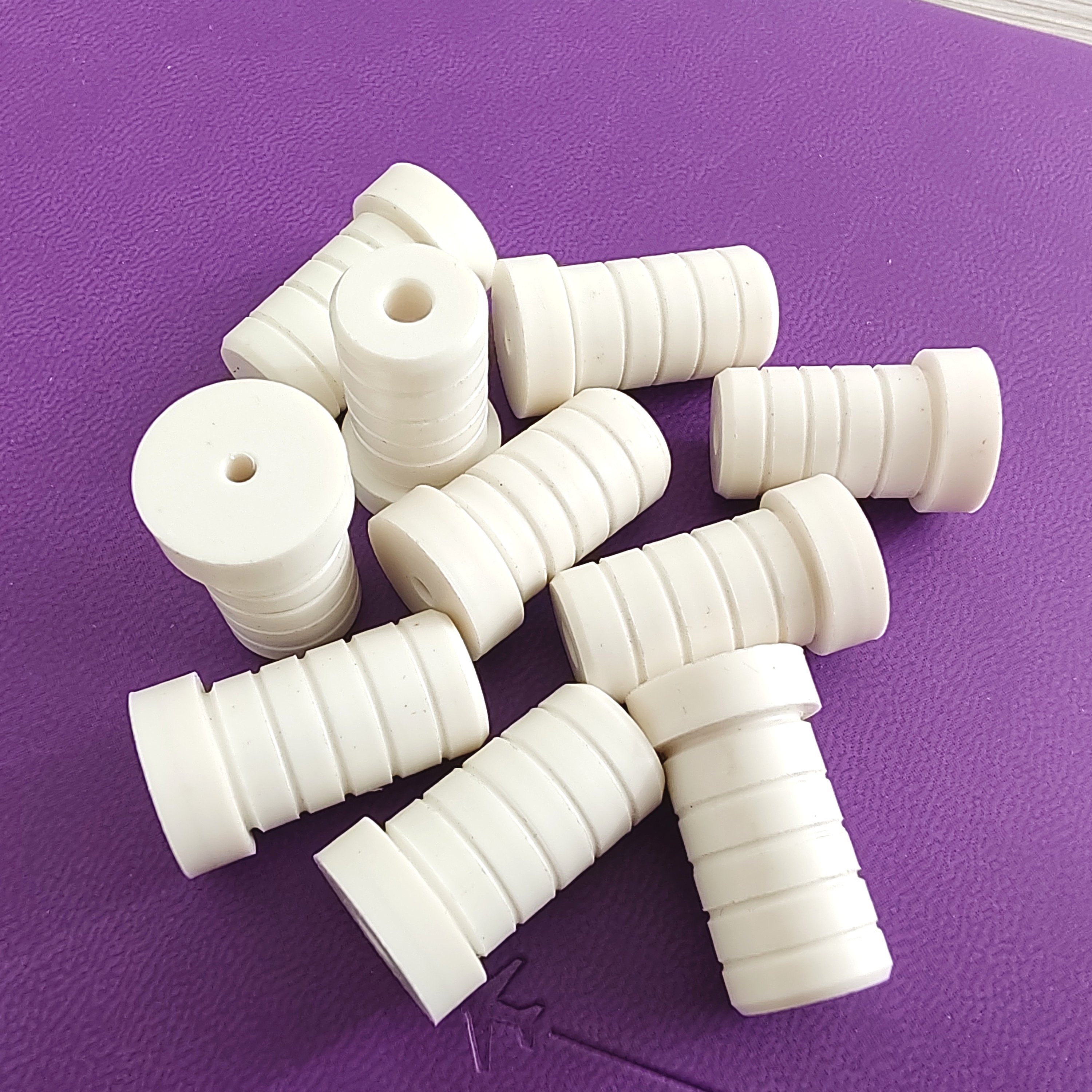 Custom Made White Ferrule for Pool Cue Shfats, Cue Shaft Accessories