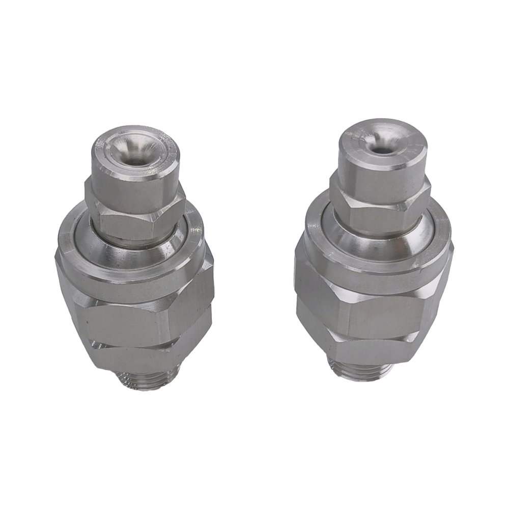 Good Quality SS 304 Industrial Cleaning Water Wide Angle Solid Cone Nozzle for Chemical Industrial