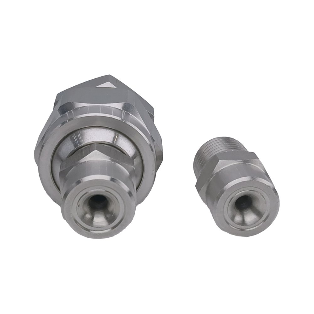Good Quality SS 304 Industrial Cleaning Water Wide Angle Solid Cone Nozzle for Chemical Industrial