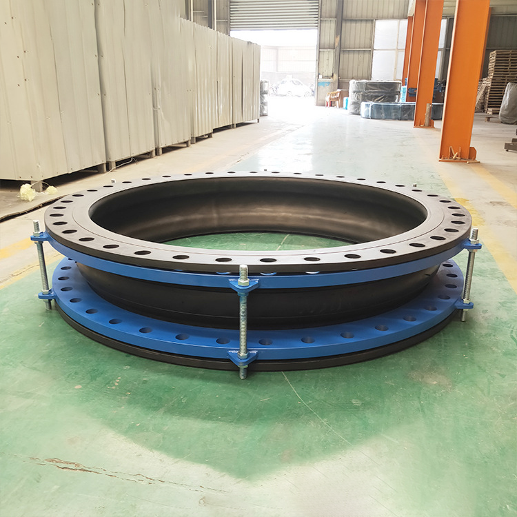 Carbon Steel Flexible Single Ball Rubber Flexible Joint Flange Type Rubber Flexible Joint Rubber Compensator Expansion Joint