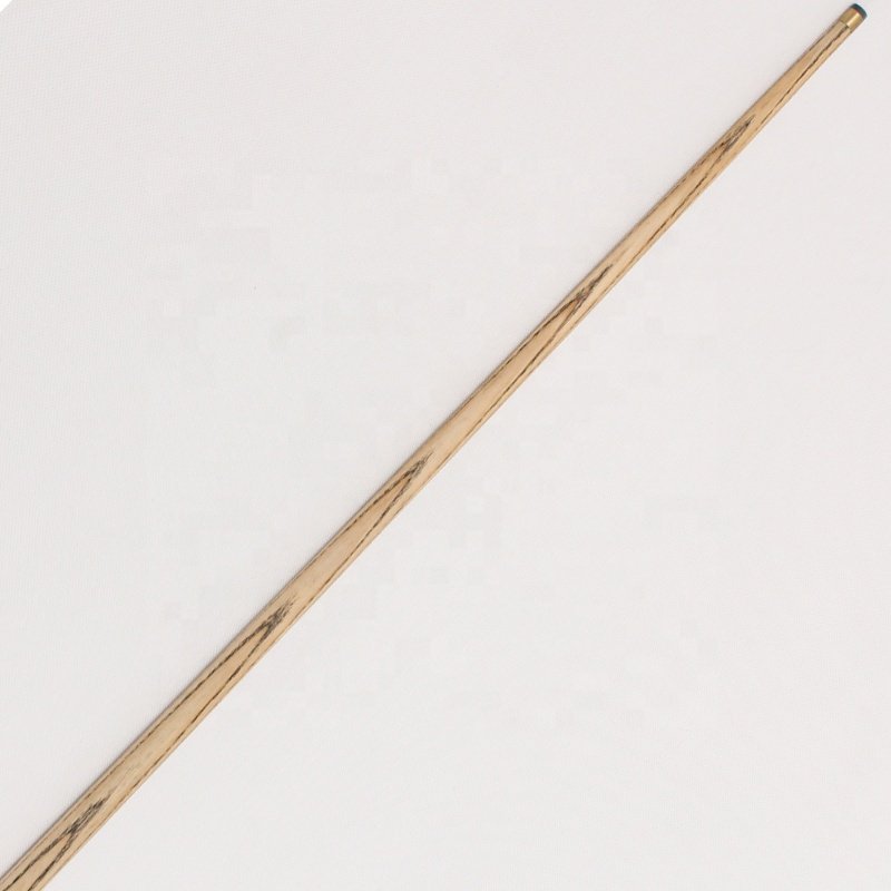 TQG-JX-032 Economic Snooker Ebony Carom Cue 1pc 57-Inch White Wax Wood Three-Quarter Single Tip 9.5mm Brass Stainless Maple