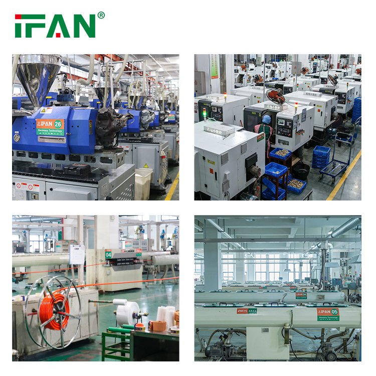 IFAN FACTORY ASTM F1974 PEX Al Pipe Connector Thread All Types 16MM-32MM Brass Compression Fittings