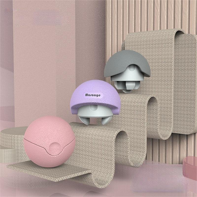 Self-Massage Therapy Roller Massager Manual Pain Relief Back Tool for Sore Muscle & Joint for Gym Use