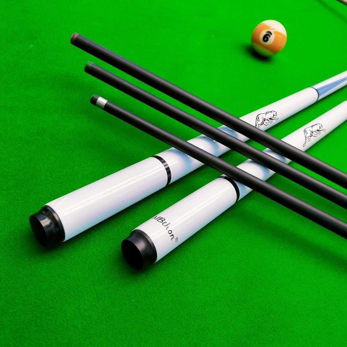 Low Deflection Quality Hand Carbon Pool Cue Shafts Billiard Cue Stick
