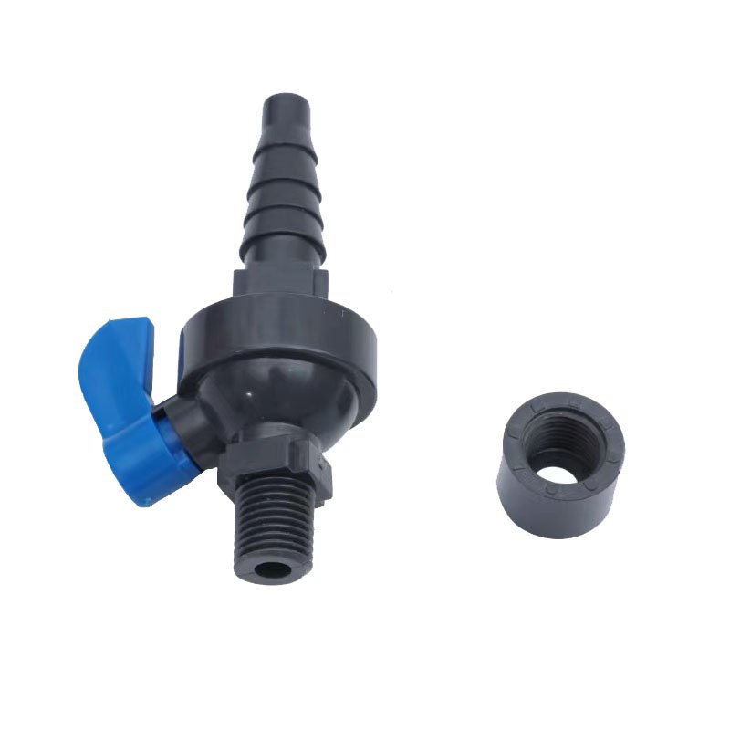 Sanking Manual 1/4"-1/2" UPVC Ball Sampling Valve for Chemical Liquids & Sewage Treatment OEM Customizable General Application