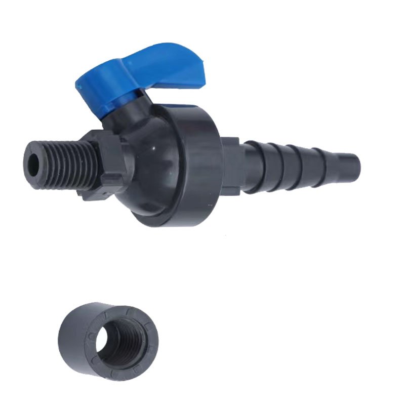 Sanking Manual 1/4"-1/2" UPVC Ball Sampling Valve for Chemical Liquids & Sewage Treatment OEM Customizable General Application