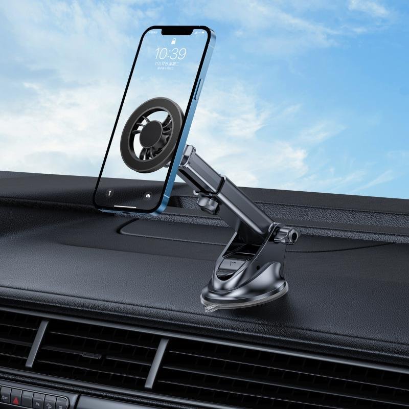 Factory Upgraded 17mm/0.67 Inch Universal Joint Ball Strongest Magnets Magnetic Head Car Mount Base for MagSafe iPhone 16 15 14
