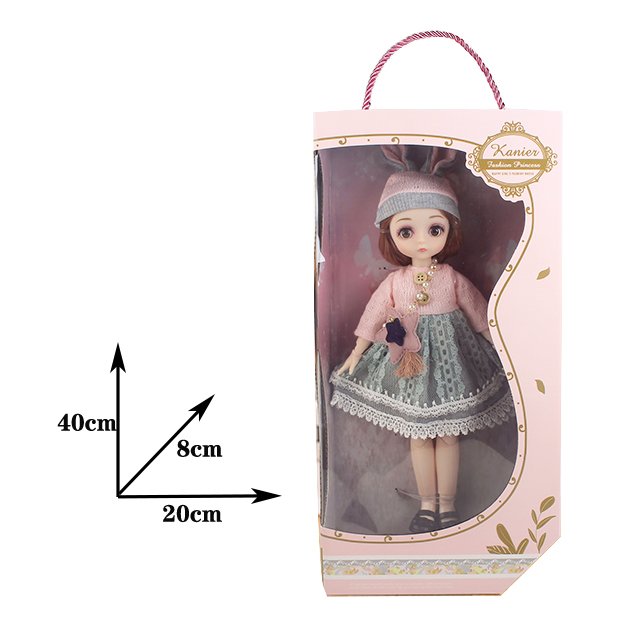 12inch Newest 31cm 20 Ball Movable Jointed Dolls Girls Gift Beautiful Clothes Fashion Doll Toys