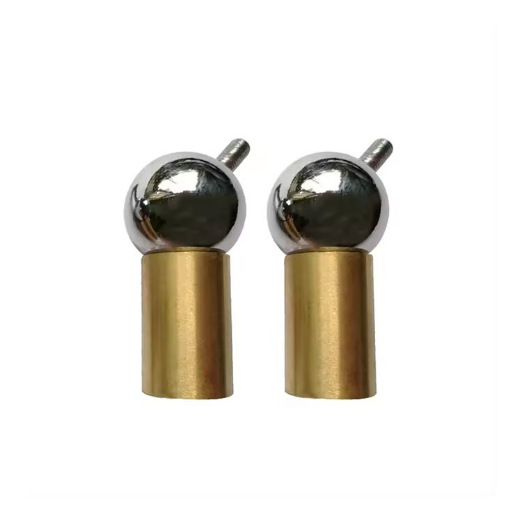 Magnetic Force 70kg Steel Ball Black Epoxy Aluminum Rod Neodymium Ndfeb Magnetic Ball Joint