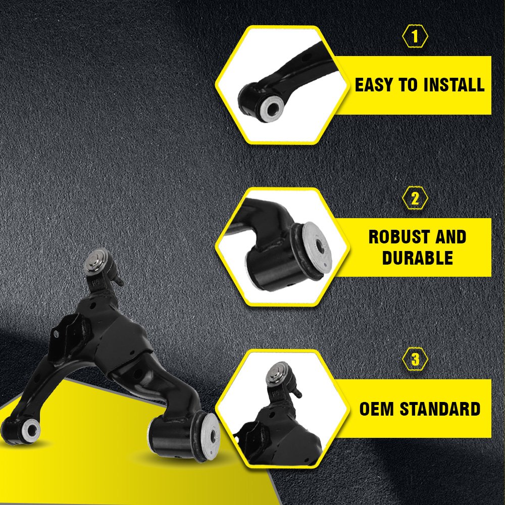 Perfect Fit Front Lower Ball Joint Control Arm 48069-60010 48069-60050 Heat Treated for TOYOTA LEXUS