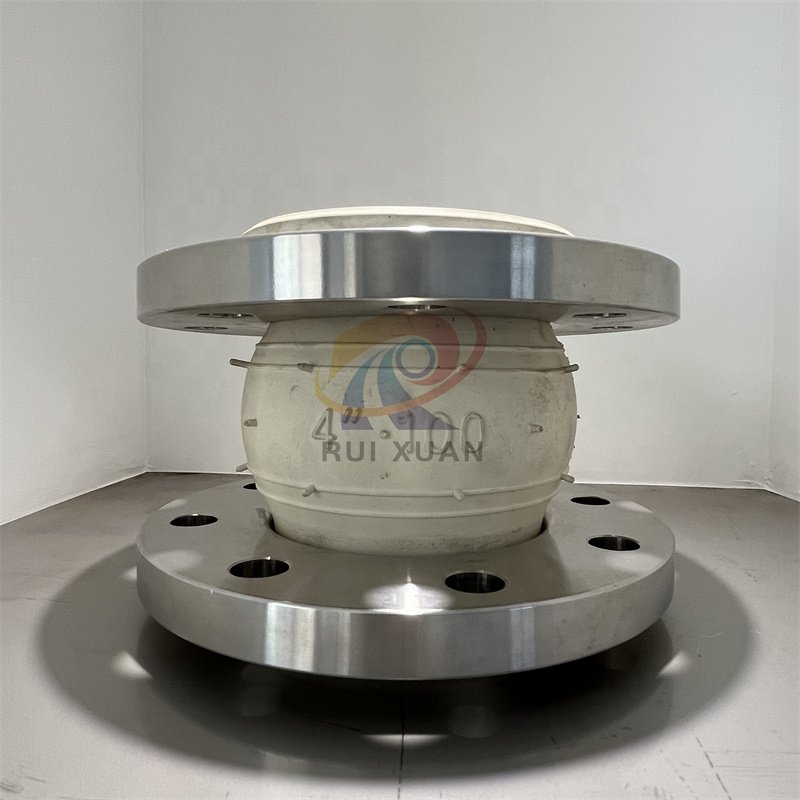 Dn400 Pn 10 Ruixuan Manufacture HIGH QUALITY Support Customized Single Sphere Rubber Expansion Joint
