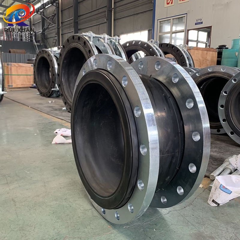 Dn400 Pn 10 Ruixuan Manufacture HIGH QUALITY Support Customized Single Sphere Rubber Expansion Joint