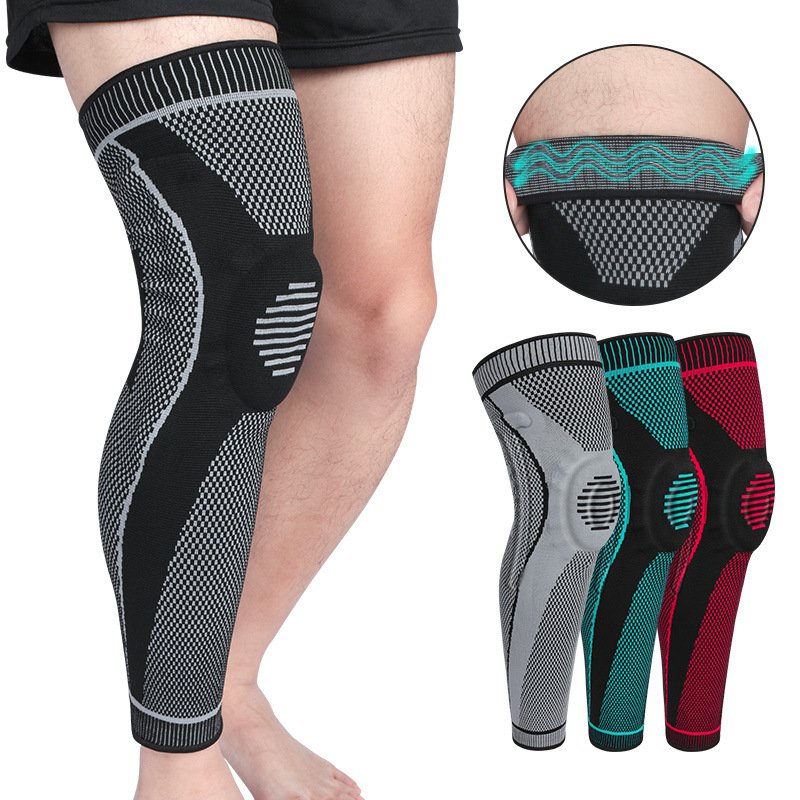 Knee Protection Fitness Safety Knee Support Knitted Thick Joint Support Knee Brace Sleeve for Ball Games