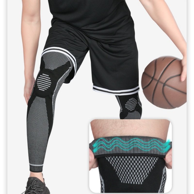 Knee Protection Fitness Safety Knee Support Knitted Thick Joint Support Knee Brace Sleeve for Ball Games