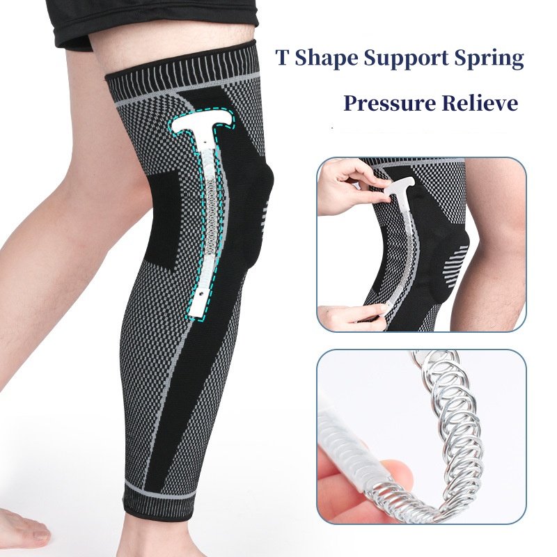 Knee Protection Fitness Safety Knee Support Knitted Thick Joint Support Knee Brace Sleeve for Ball Games