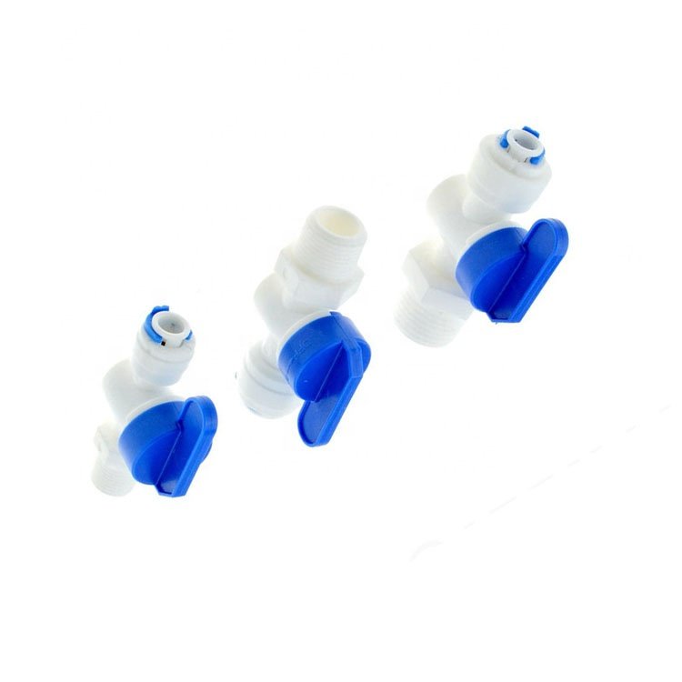 Quick Connection Straight Ball Valve Water Control for Water Purifiers Misting System