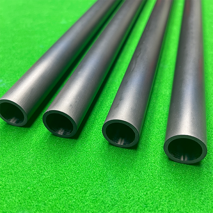 Carbon Fiber Pool Cue Butts 2.5mm Thickness Low Deflection Pool Cue Butt Billiard Cue Butt