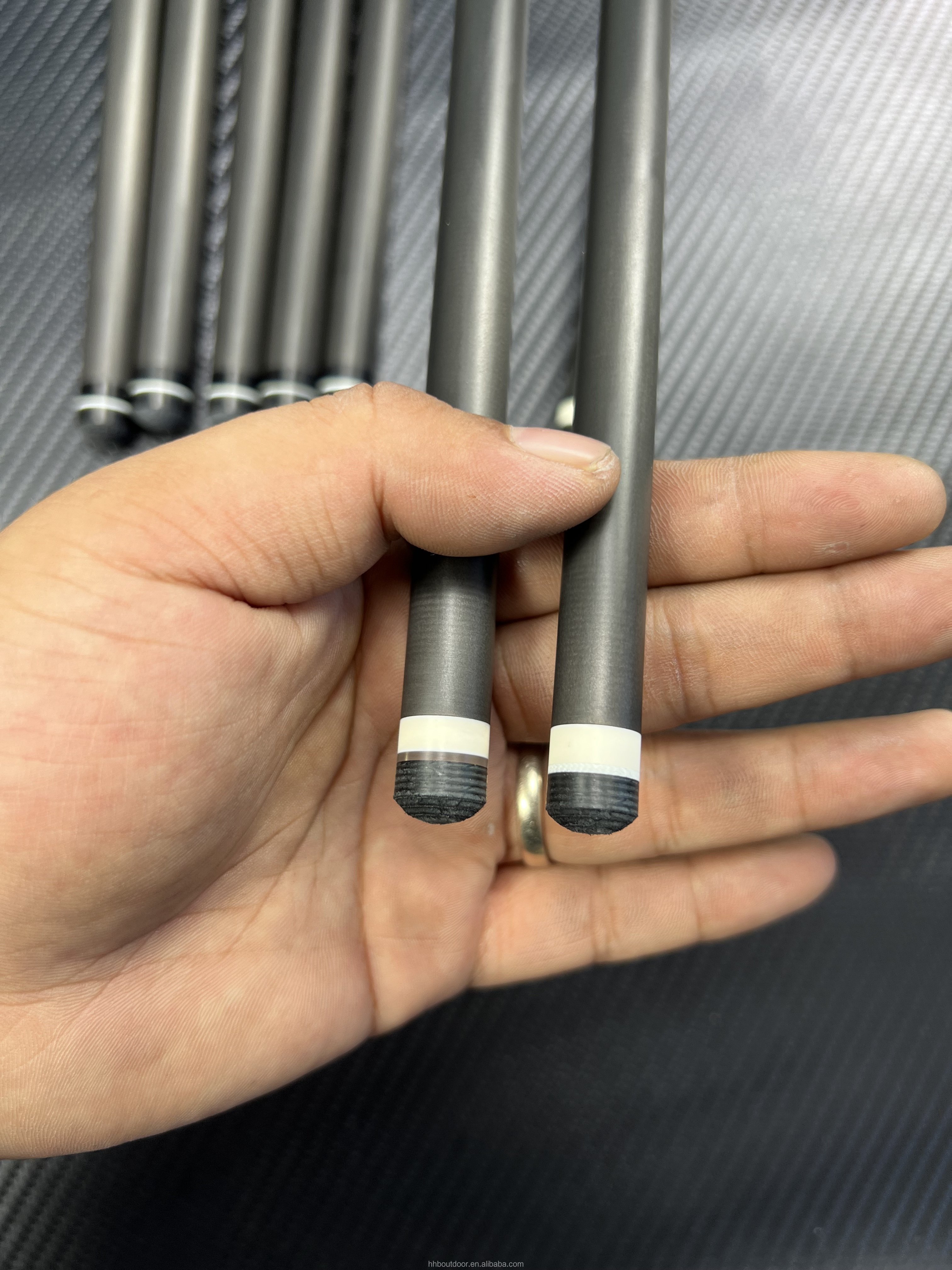Best ultra Low Deflection 12.4 11.8 13mm Play Break Carbon Cue Shaft