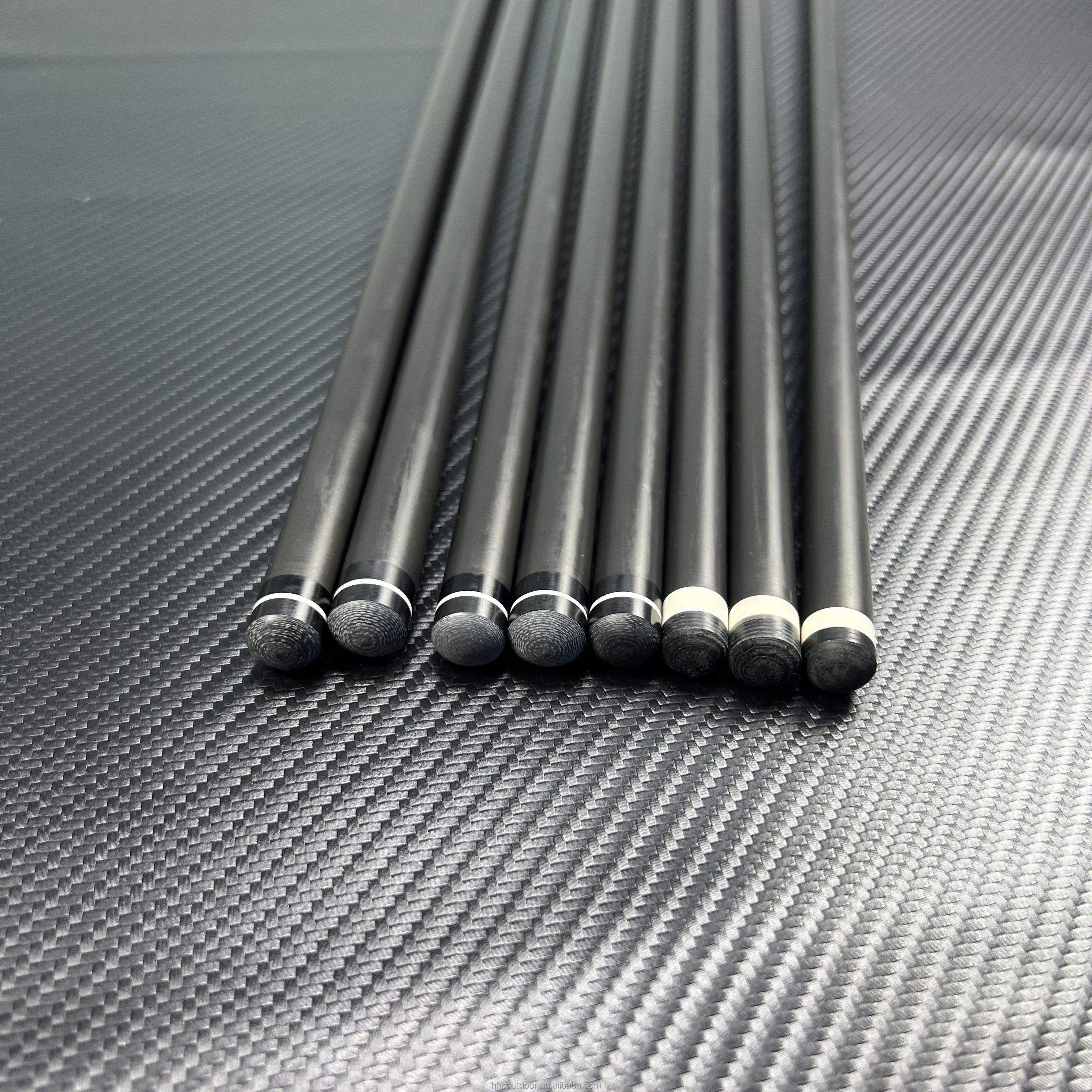 Best ultra Low Deflection 12.4 11.8 13mm Play Break Carbon Cue Shaft
