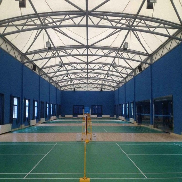 Outdoor Indoor Prefabricated Steel Structure Steel Truss Canopy Soccer Court