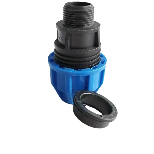 Thickened PP-PE Outer Thread Direct Water Supply Pipe Fittings for Agricultural Garden Irrigation Pipe Fittings