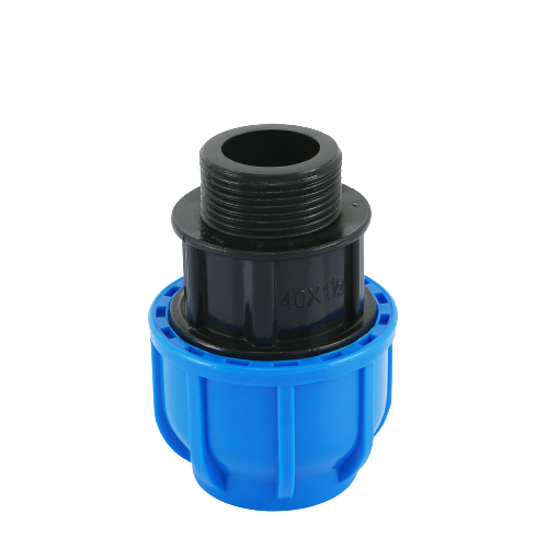 Thickened PP-PE Outer Thread Direct Water Supply Pipe Fittings for Agricultural Garden Irrigation Pipe Fittings