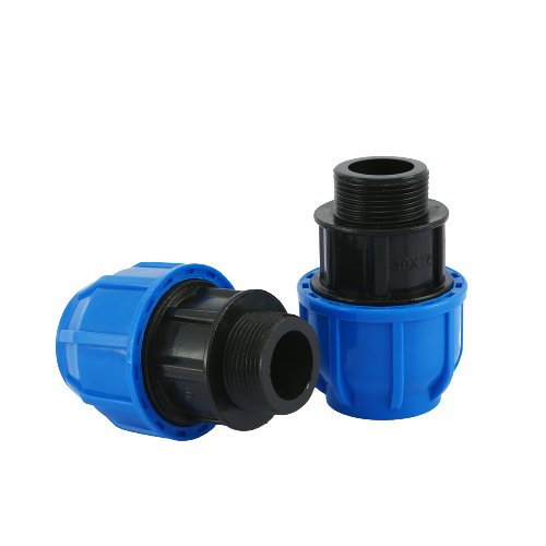 Thickened PP-PE Outer Thread Direct Water Supply Pipe Fittings for Agricultural Garden Irrigation Pipe Fittings