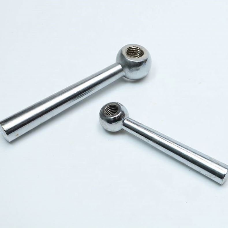 Custom Size Carbon Steel M20 M24 Metal Handle For Milling Machine