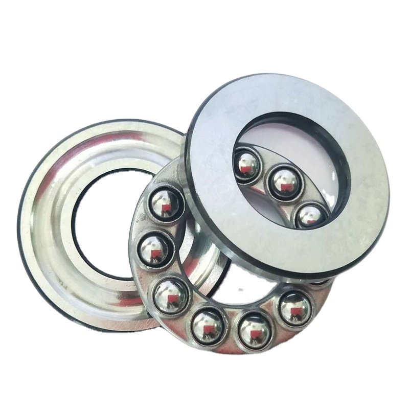 Size 10*26*11mm 51200 China Wholesale 51100/51106/51204/F6-12 51411 51207 Thrust Ball Bearing Single Row for Machinery