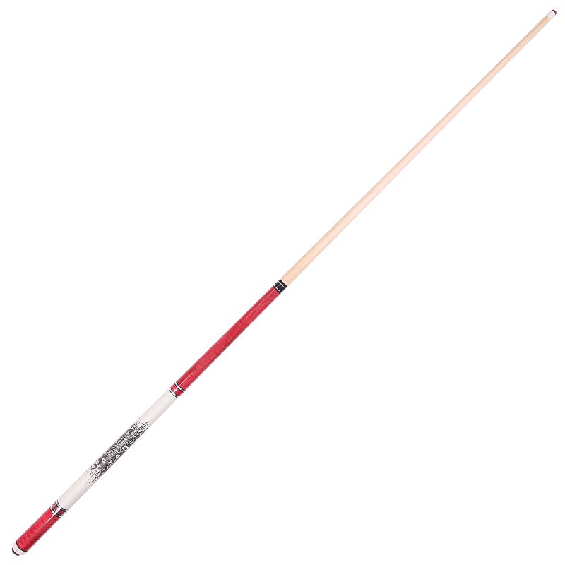 CUPPA Billiard Cue Pool Cue Stick Nine Ball 1/2 Split Cues Radial Pin Joint Leather Grip Maple Shaft Tip Size 12.5mm