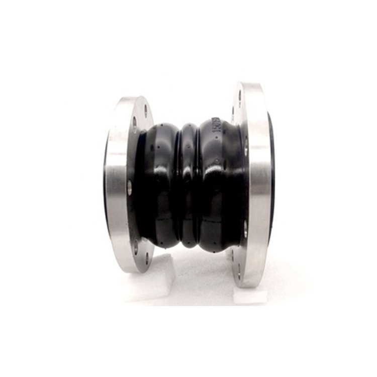 Rubber Sealed Expansion Joint Single Ball Flange Corrugated Pipe Durable Joint