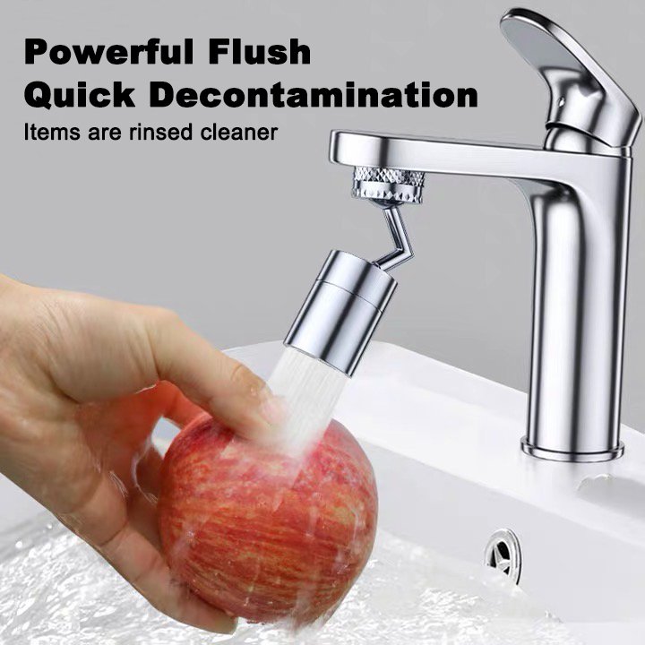 2 Water Outlet Modes/720 Rotating Faucet Universal Splash Filter Faucet Extender Aerator Faucet Head