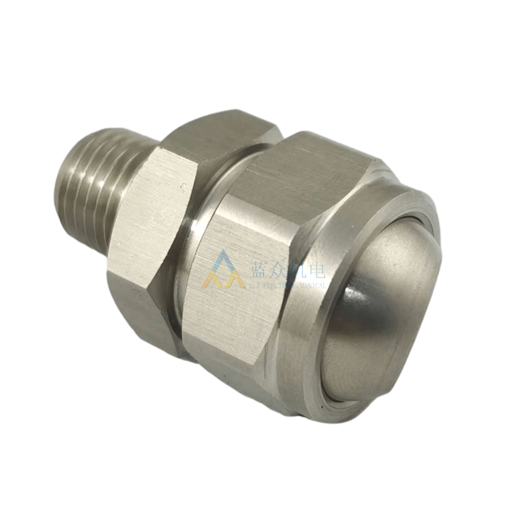 High Quality Brass 1/4 Female Thread with 1/4 Male Thread 36275 Adjustable Ball Swivel Joint Connector