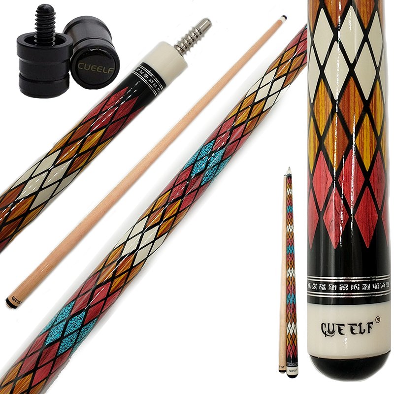 XMLINCO Carom Cue Professional Sport Carom Pool Cue Tip 12mm Pool Cues Sticks 142cm