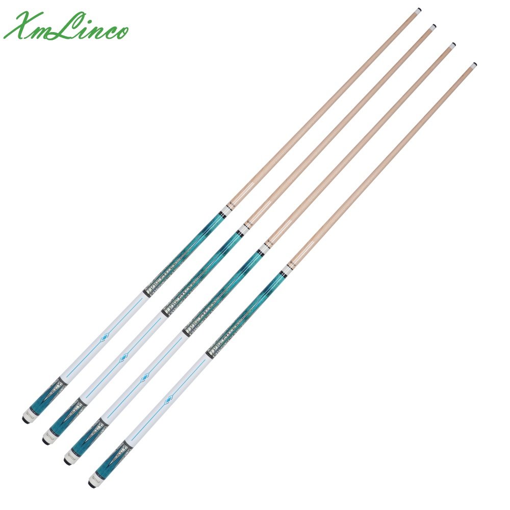 Xmlinco Carom Pool Cue Tip Size11.8mm High Technology Hard Maple Shaft Radial Joint