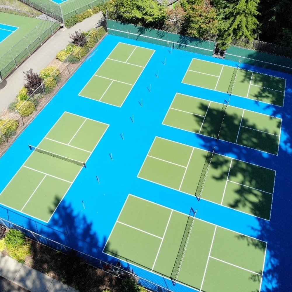 Hot Selling Portable PP Plastic Modular Indoor and Outdoor Sport Court Floor Mat Pickleball Backyard Court Flooring Tile