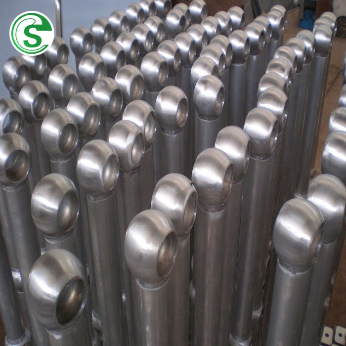 Hot Dipped Galvanized Steel Ball Joint Handrail Post/stanchions Barrier Railing
