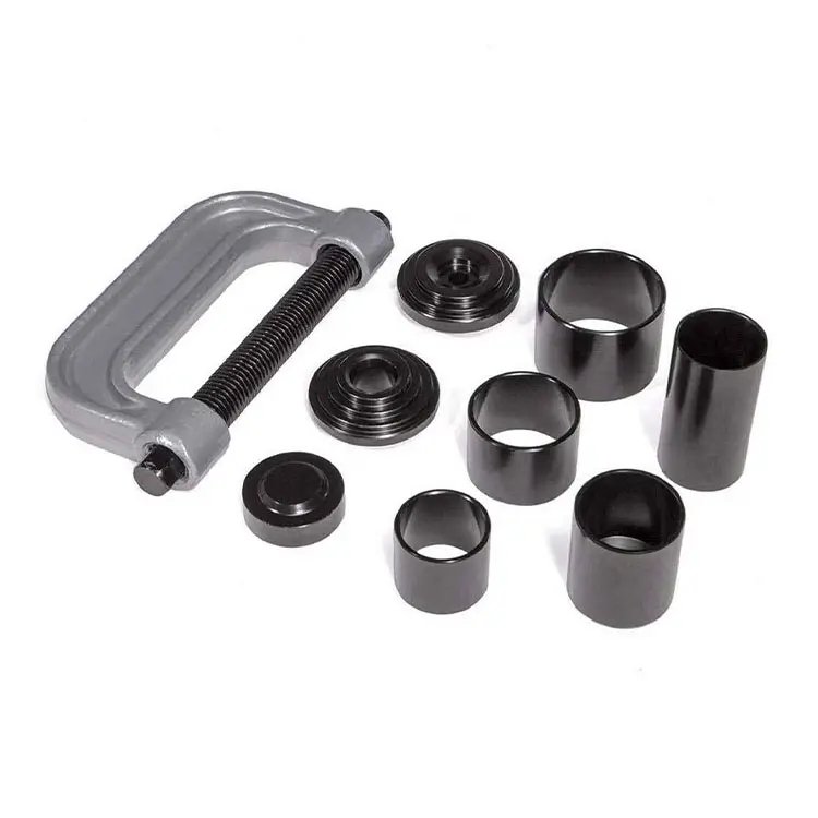 10 Pcs Car Repair Tools Bush Removed Puller Set Ball Joint Service Press Kit