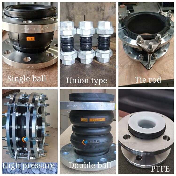 Malaysia Single Sphere Flex ANSI Flexible Pipe Ring Price Finger Board Reinforced Rubber Bellow Expansion Joint Connector Price