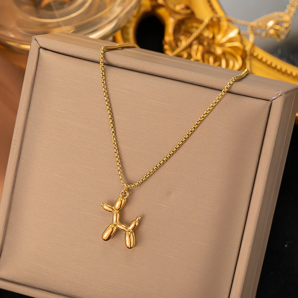 Wholesale Women's Accessories Joyeria En Stainless Steel Non Tarnish Hypoallergenic Bijoux Femme Gold Plated Jewelry Necklaces