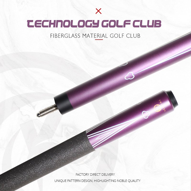 OKHEALING Professional Fiberglass Pool Cue 12.9mm Tip 1/2 Joint 5/16x18 19-20oz Complete Set with Free Cue Bag