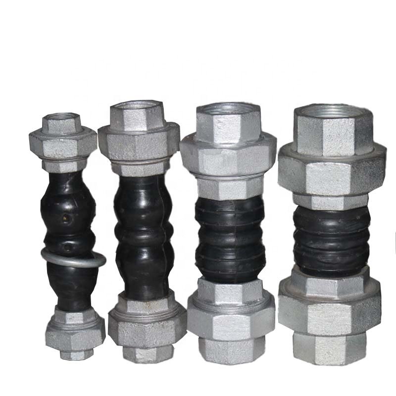 FACTORY PRICE 2 Inch Union EPDM Thread Connected Pipe Coupling Sphere Rubber Expansion Joints