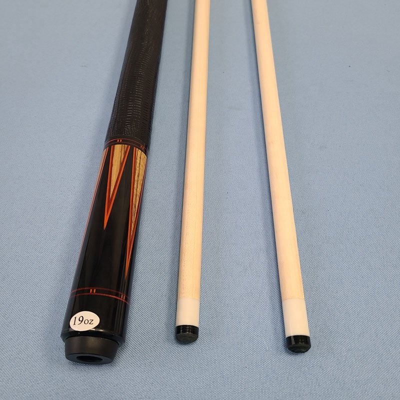 Xmlivet High Quality Handmade 6pieces Wood Inlay Billiards Pool Cues 58inch+13mm Radial Pin With Genuine Leather and Two Shafts