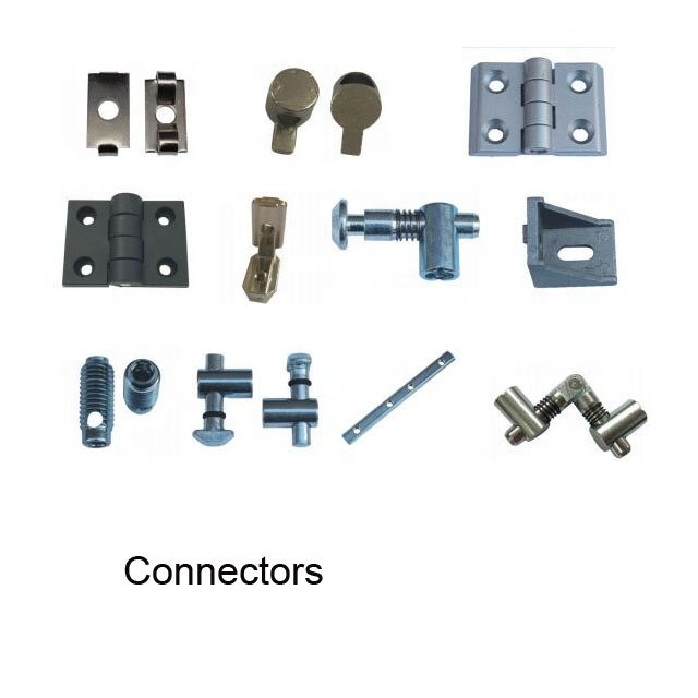 T Slot Linear bar Connector T Nut Bar Linear Ball Screw Joint for 4040 Aluminum Profile Slot 8
