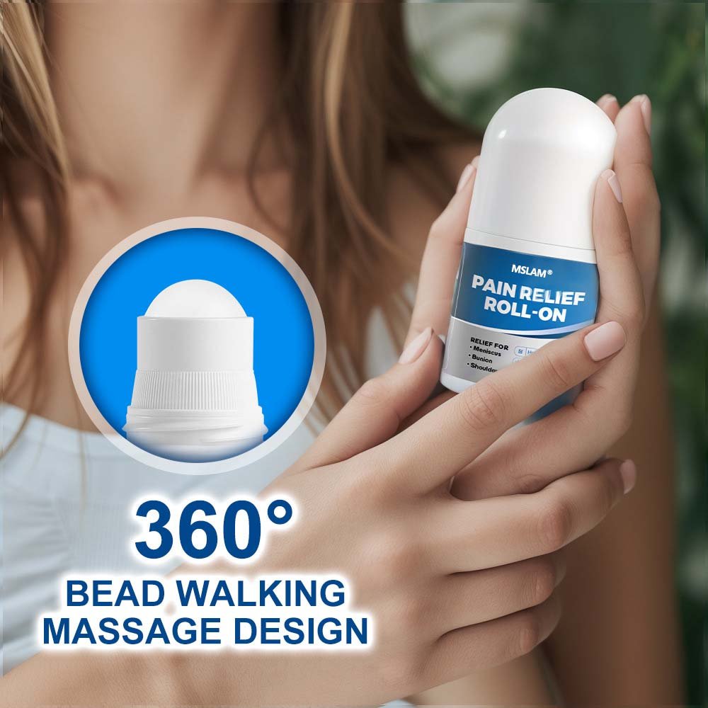 Joint Relief Gel Joint And Bone Therapy Cream Roll-On Massage Natural Joint Renew Bone Repair Gel Roller Knee Muscle Care Gel