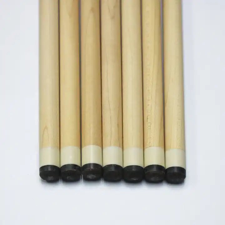 1/2 Jointed Carbon Fiber Pool Cue Sticks with Rubber Grip for American Nine-Ball Snooker 13mm Tip Table Game