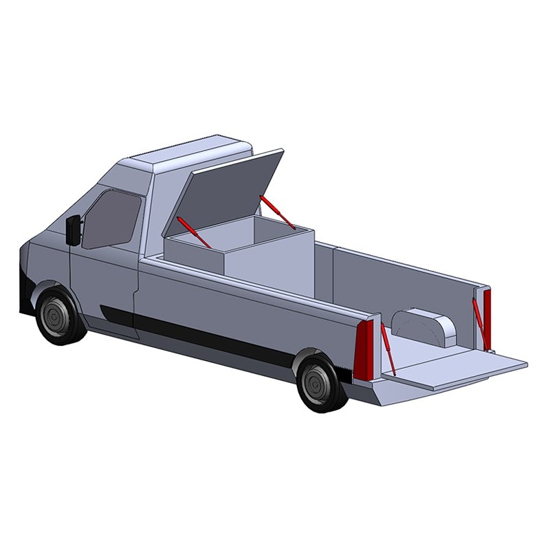 High Quality Gas Spring Shocks for Trunk Cap Door