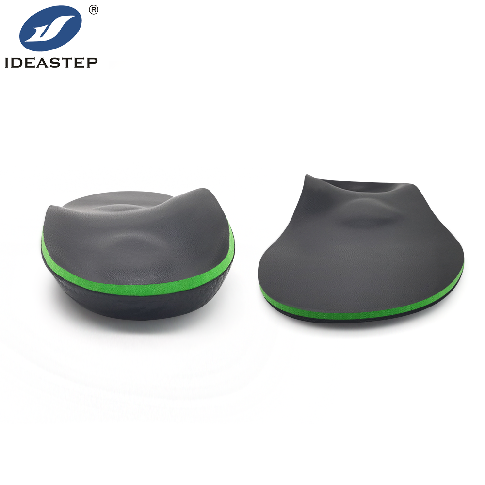 Custom Logo Heat Moldable Shock Absorbing Leather Top Cover and CR Foam Cushion Sports Orthotic Shoes Insoles
