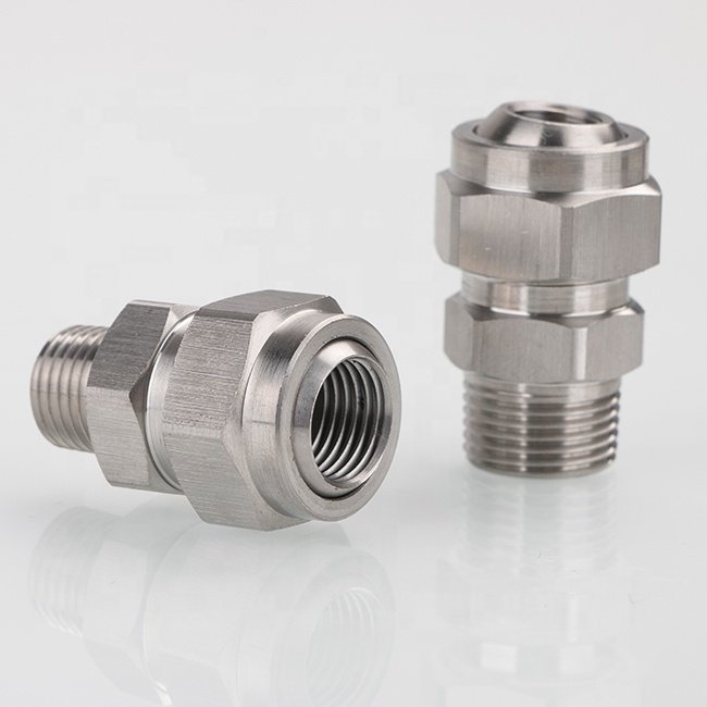 Stainless Steel Adjustable Swivel Universal Seat,metal Ball Nozzle Accessories