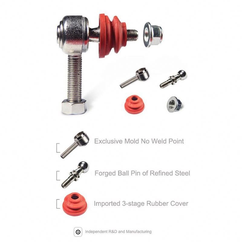 LVTU High Quality Ball Joint Adjustable Sway Bar Endlinks for Volvo XC70/V70/V60/V40/S80 2012-2017